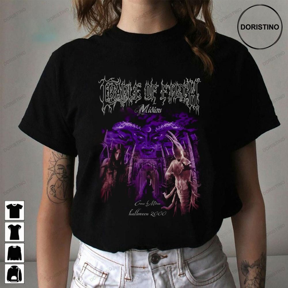 Come To Midian Halloween 2000 Cradle Of Filth Awesome Shirts